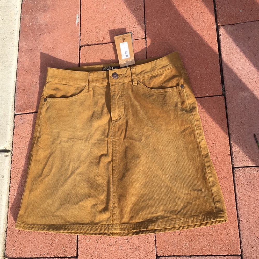 Never worn organic cotton corduroy skirt
